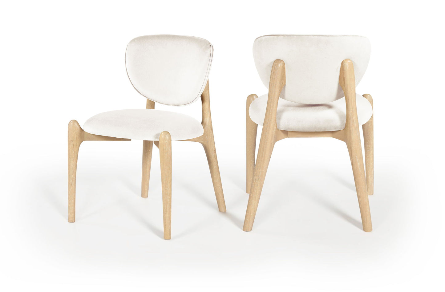 Velora - Upholstered Dining Chair (Set of 2) - Natural Base