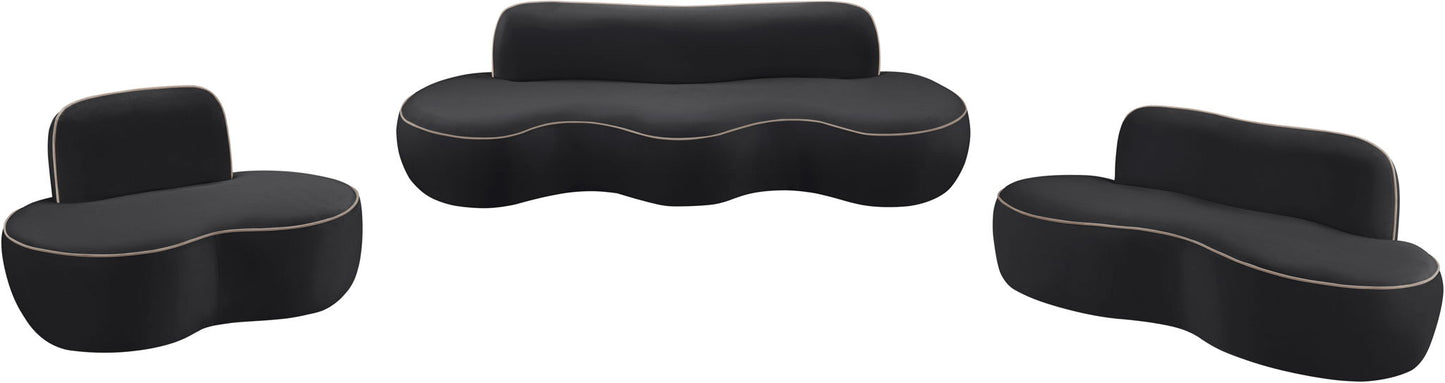 Swerve - Velvet Upholstered Chair
