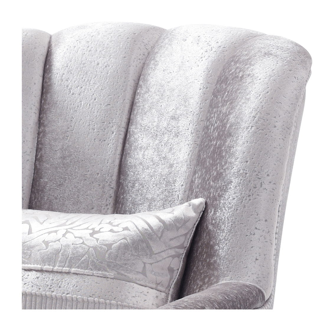 Eaton - Chair - Shiny Silver