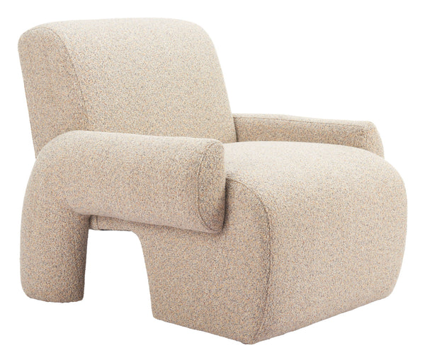 Rura - Accent Chair - Heathered Beige