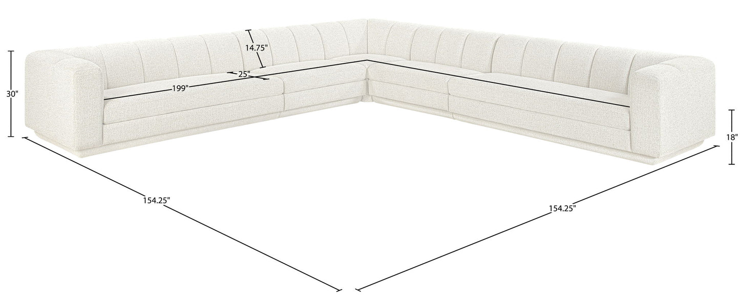 Modari - Sectional - Cream