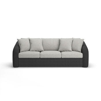 Baymont Cove - Sofa With Cushion - Gray