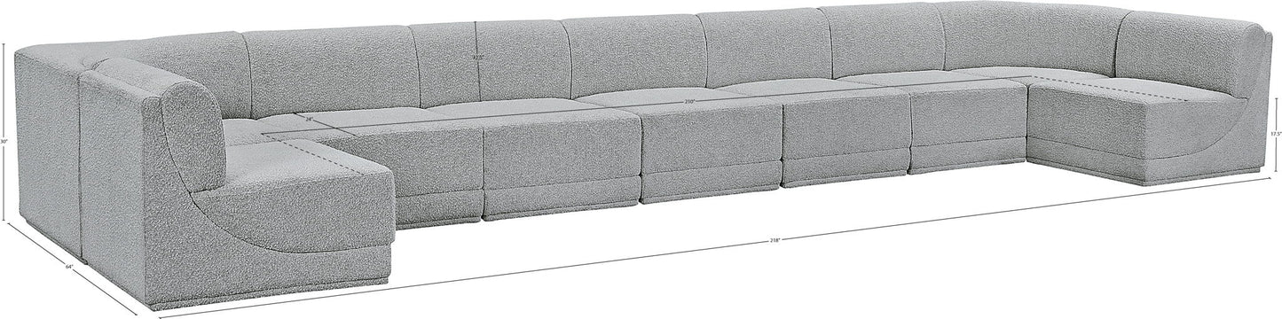 Ollie - 9 Piece Modular Sectional