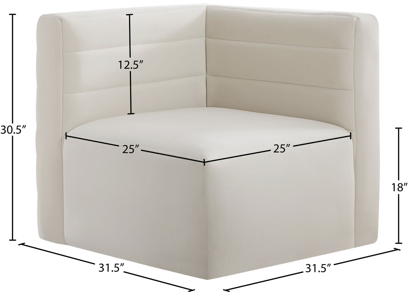 Quincy - Modular Corner Chair