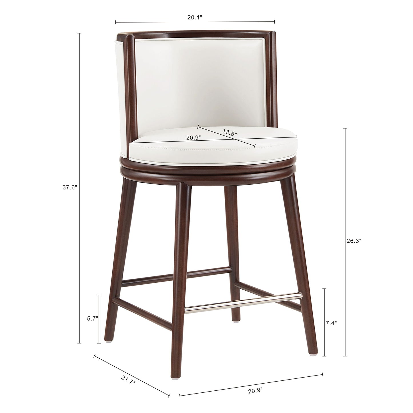 Manhattan Evalyn - Counter Stool