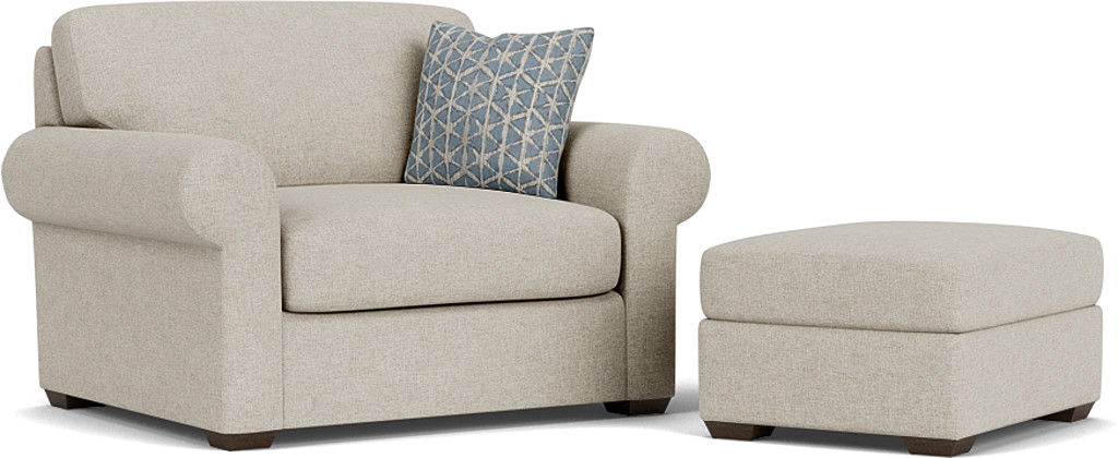 Randall - Fabric Ottoman