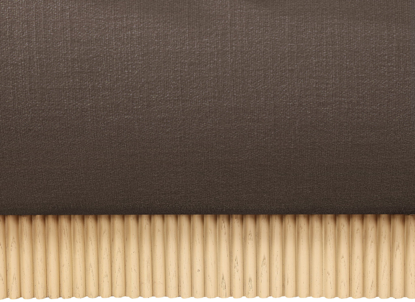 Rigby - Linen Bed With Natural Base
