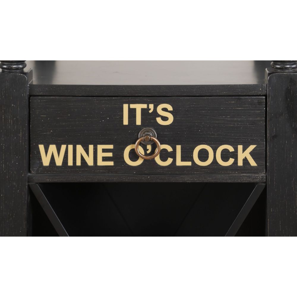 Anthony - Wine Cabinet - Black