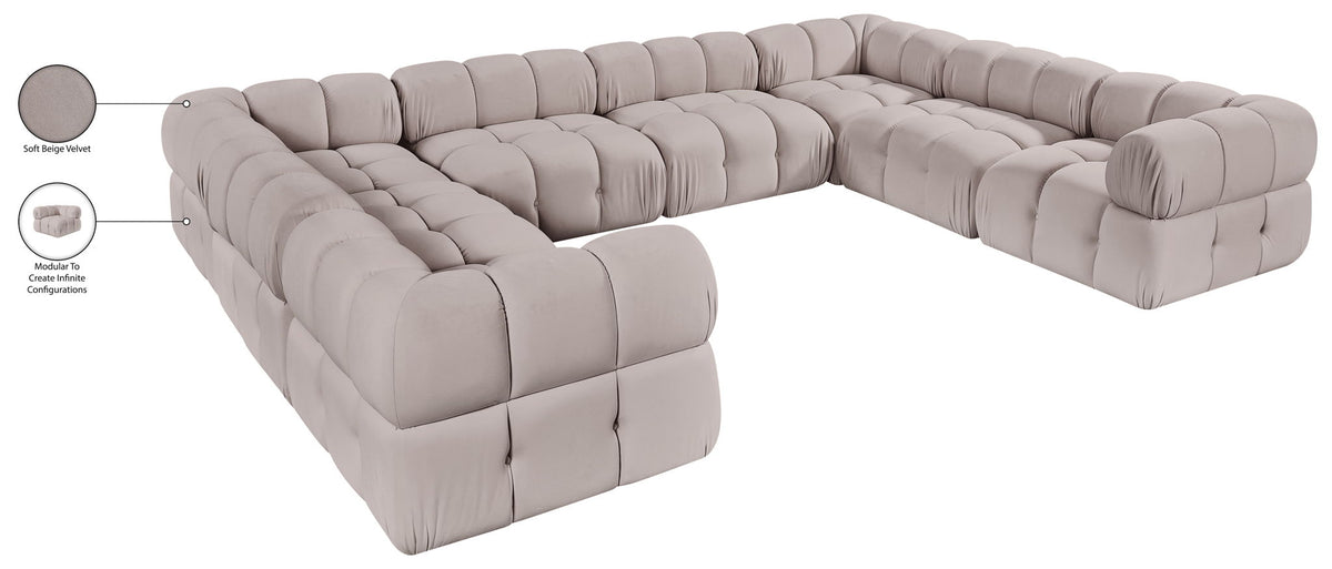 Orin - 8 Piece Modular Sectional (4 Modular Chairs, 4 Corner Chairs)