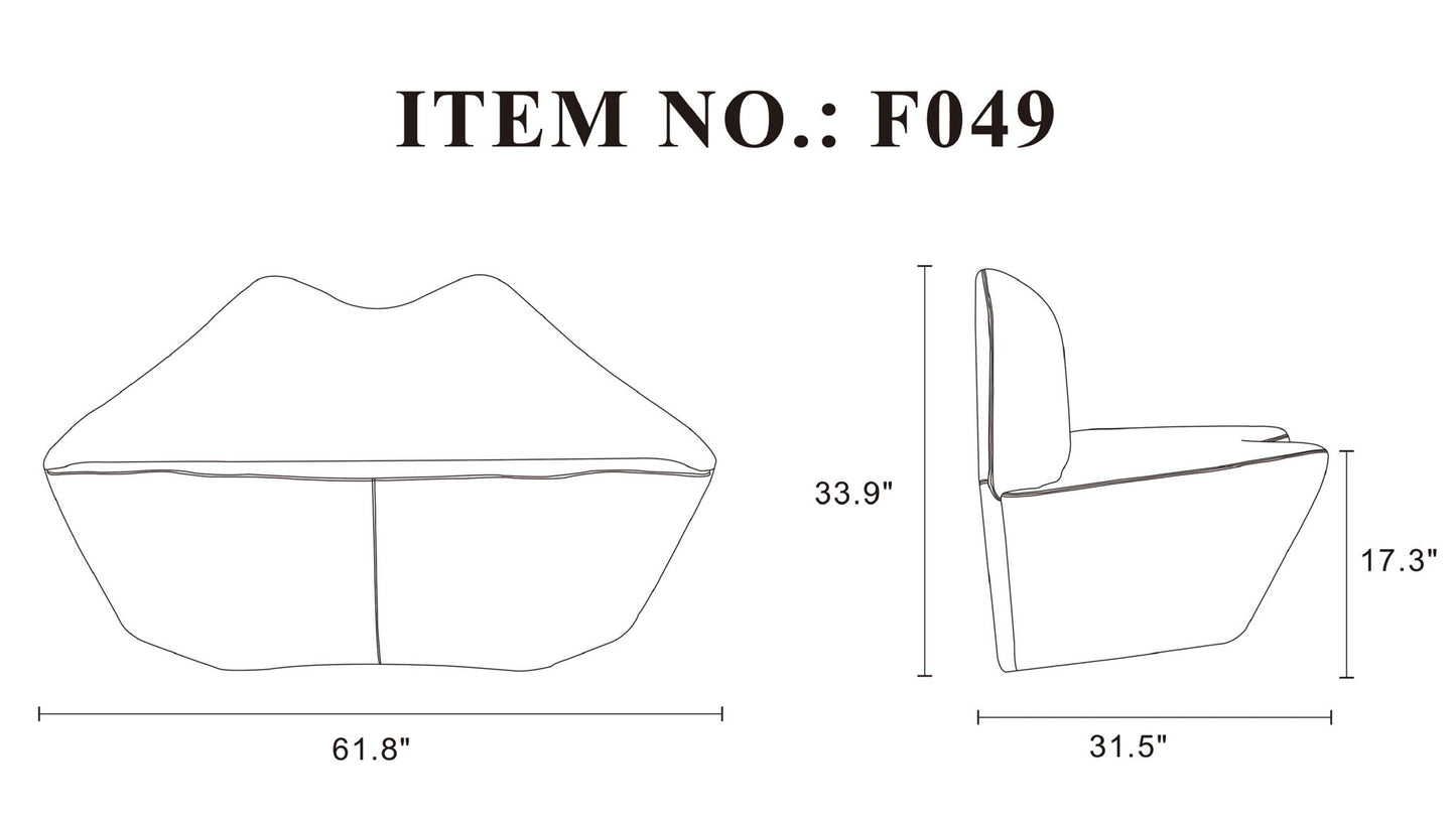 Manhattan Kiss - Loveseat