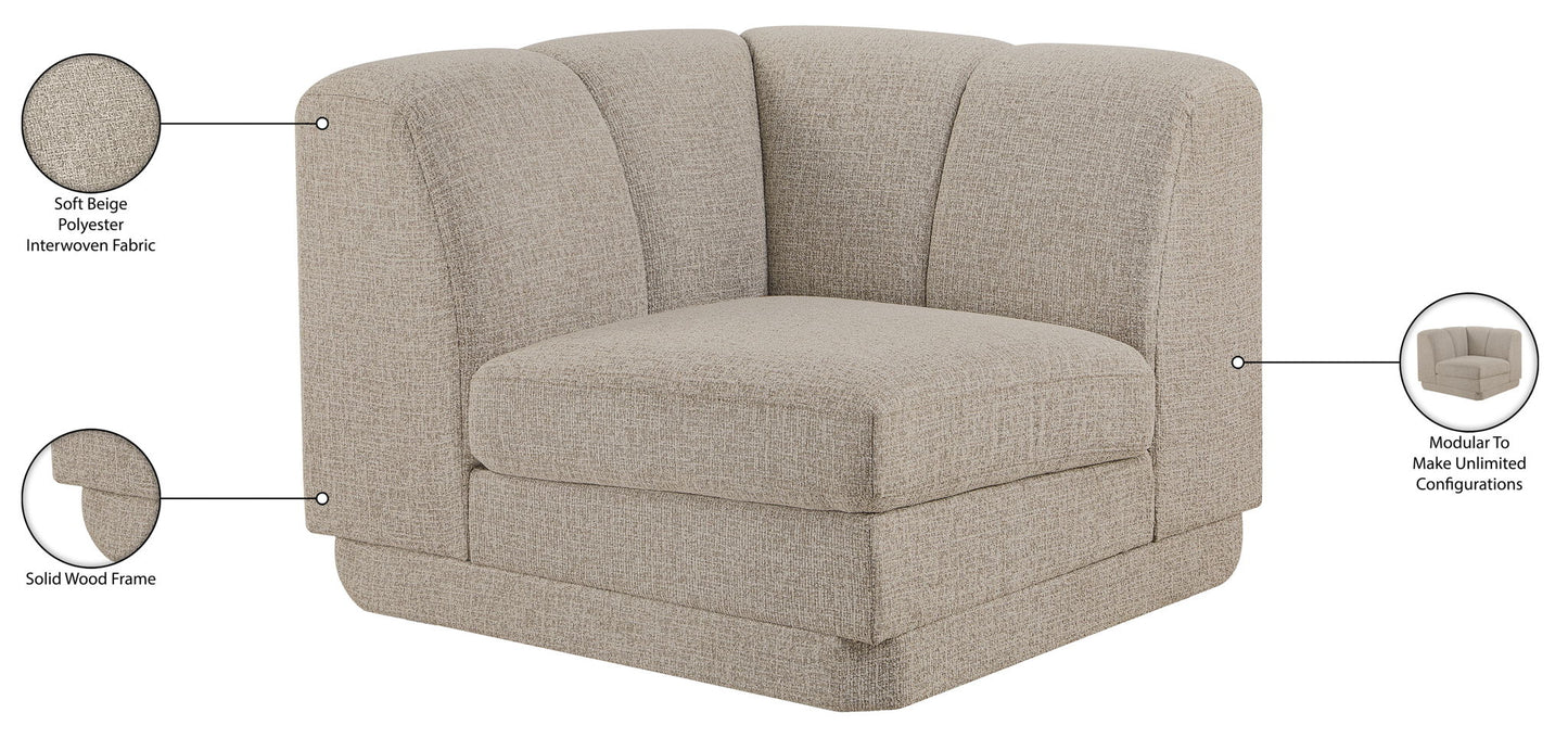 Modari - Fabric Upholstered Corner Chair