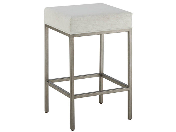 Oasis - Console Stool - Beige / Gray