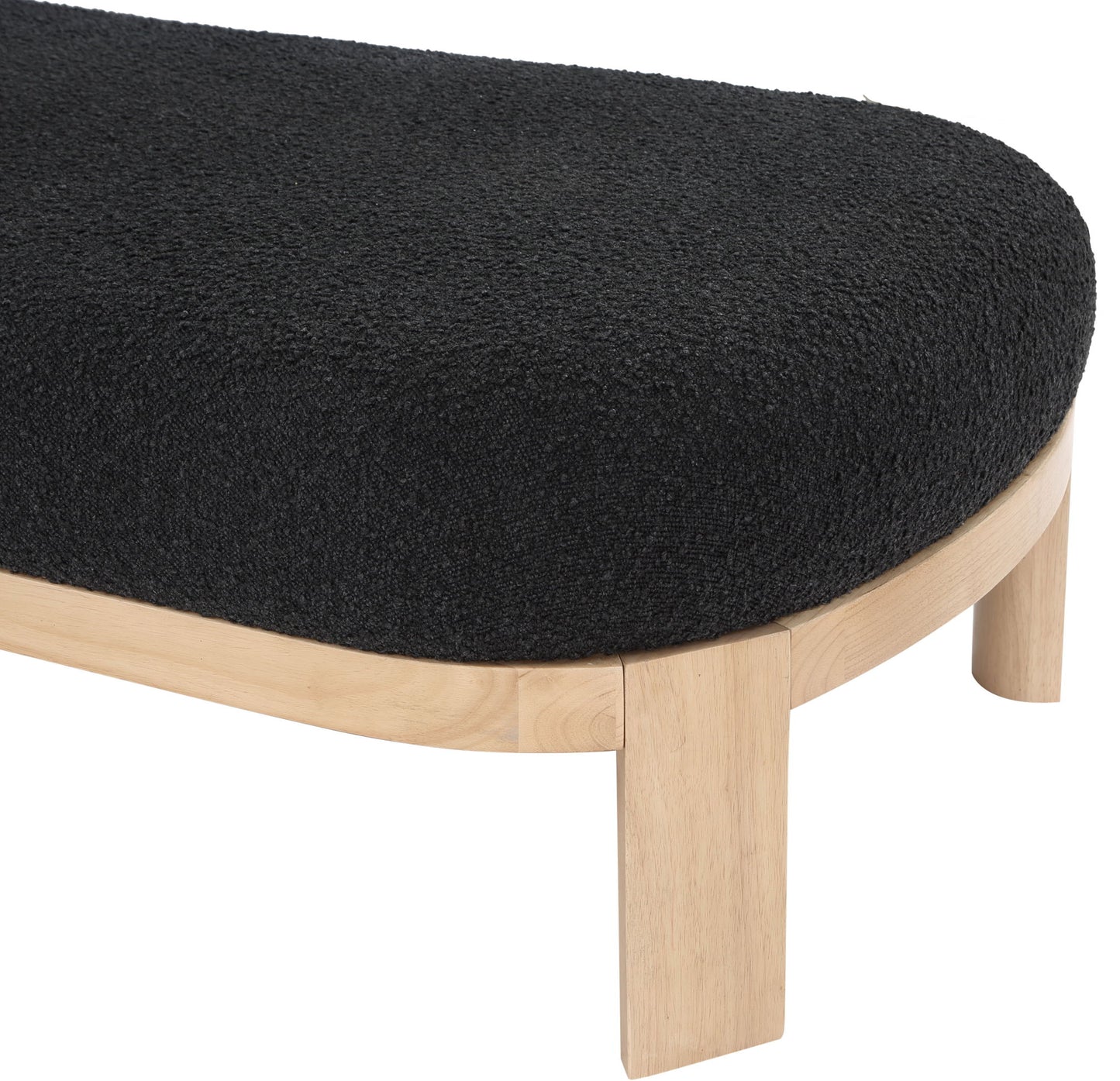 Maybourne - Chaise / Bench With Natural Frame