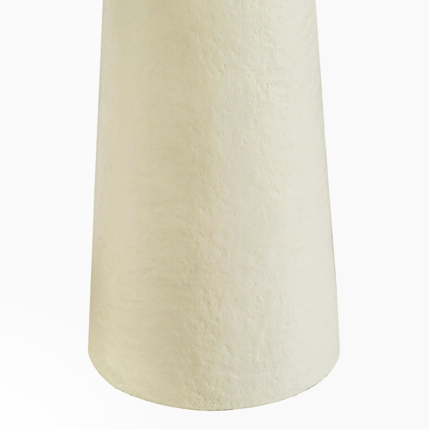 Yala - Papier Mache Floor Lamp - Cream