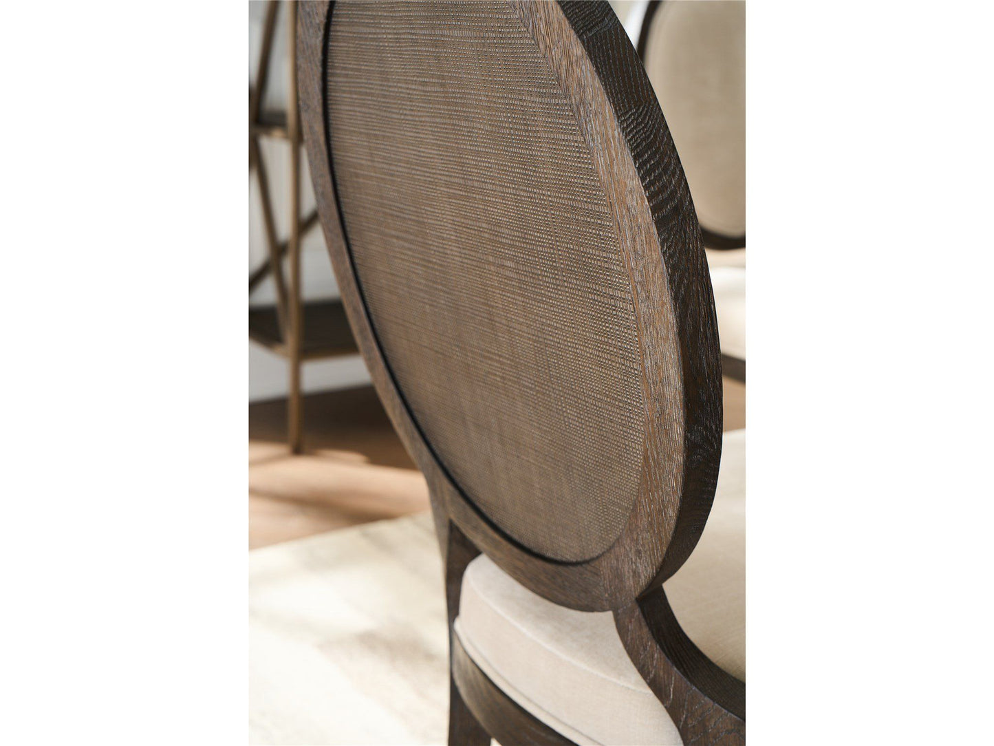 Montclair - Oval Side Chair (Set of 2) - Cocoa