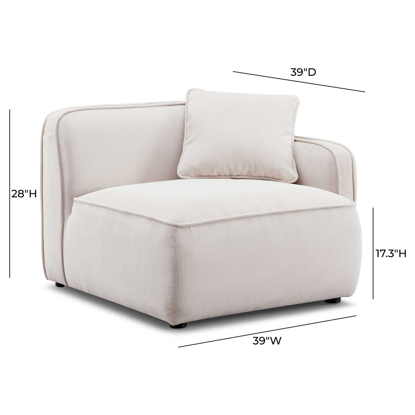 Travie - RAF Corner Chair