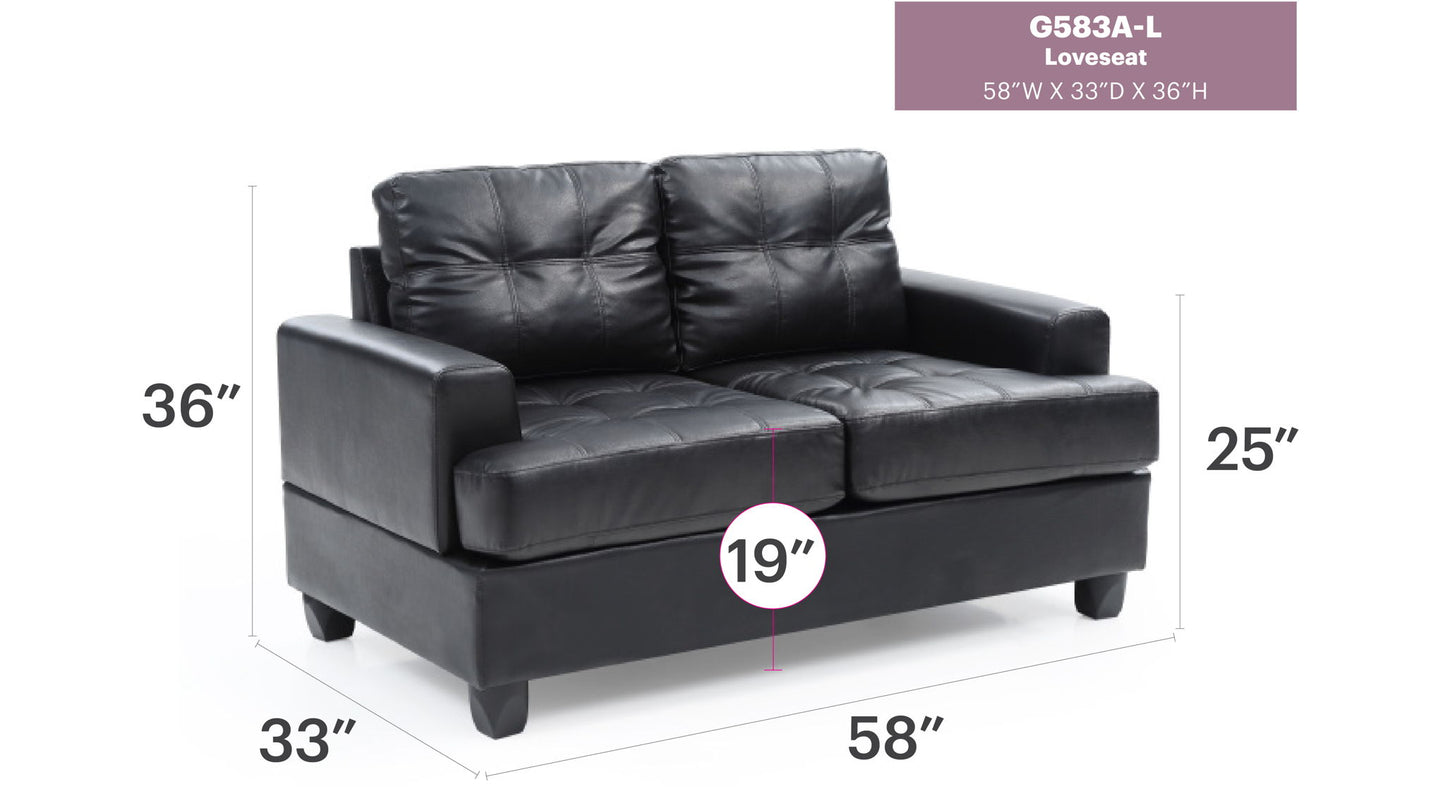 Glory Furniture - Sandridge - Loveseat