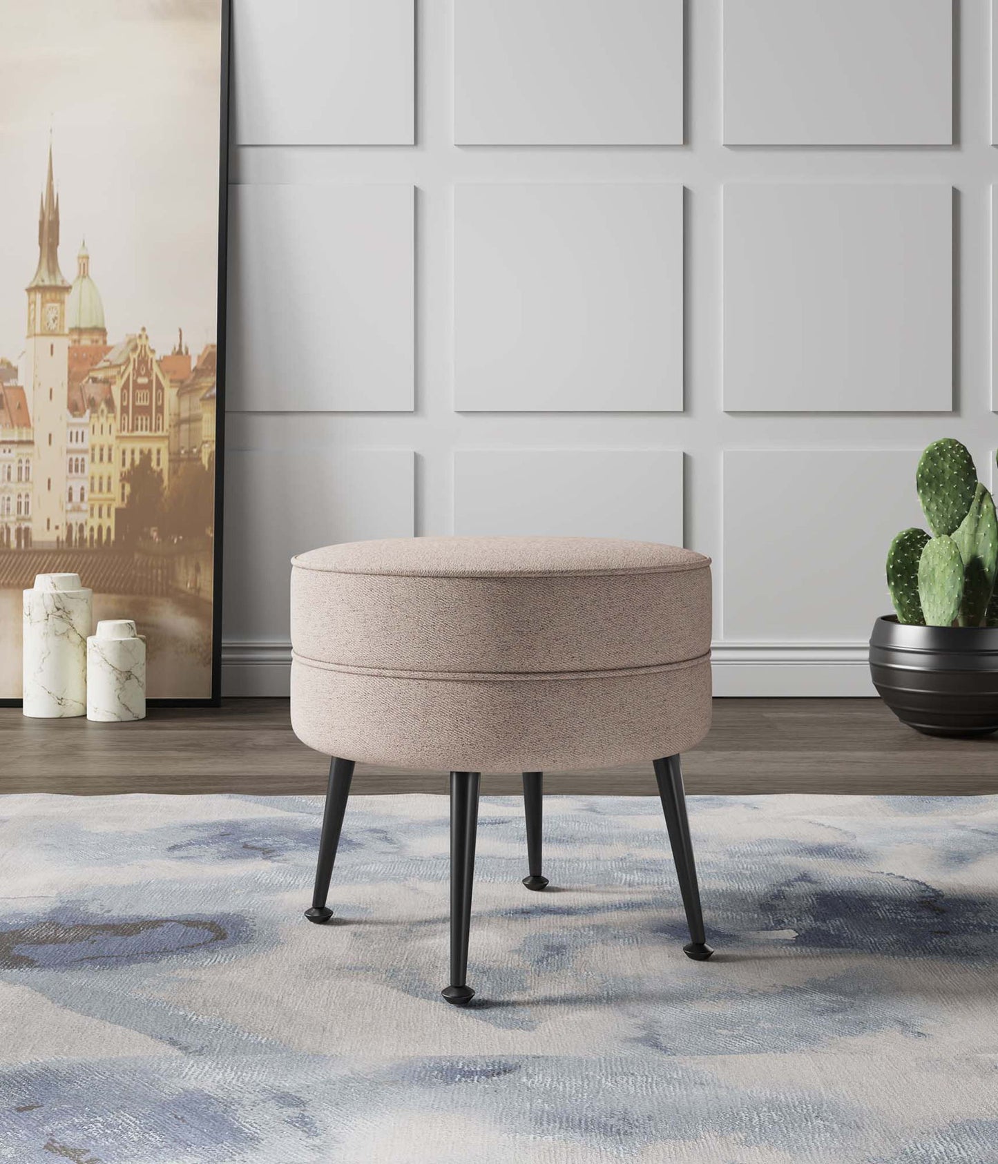 Manhattan Bailey - Accent Ottoman