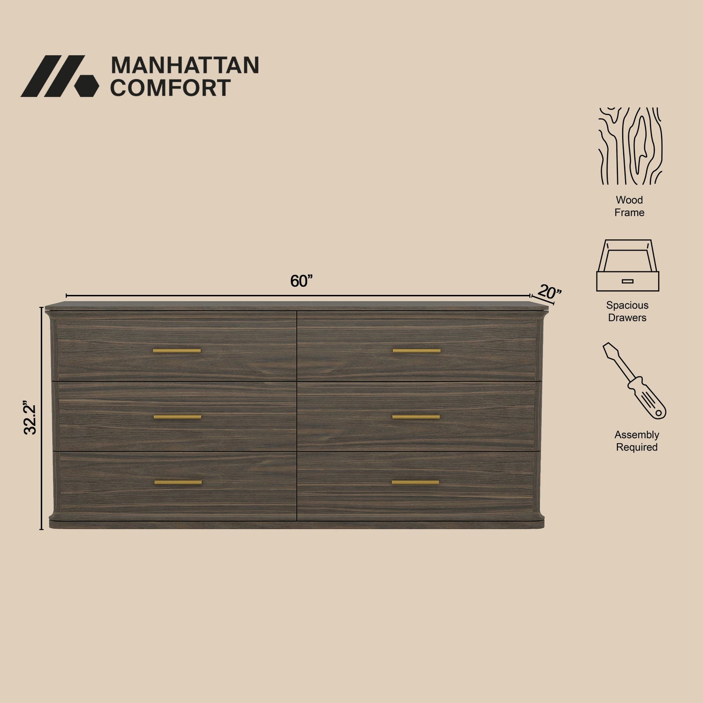Manhattan Clifford - Dresser