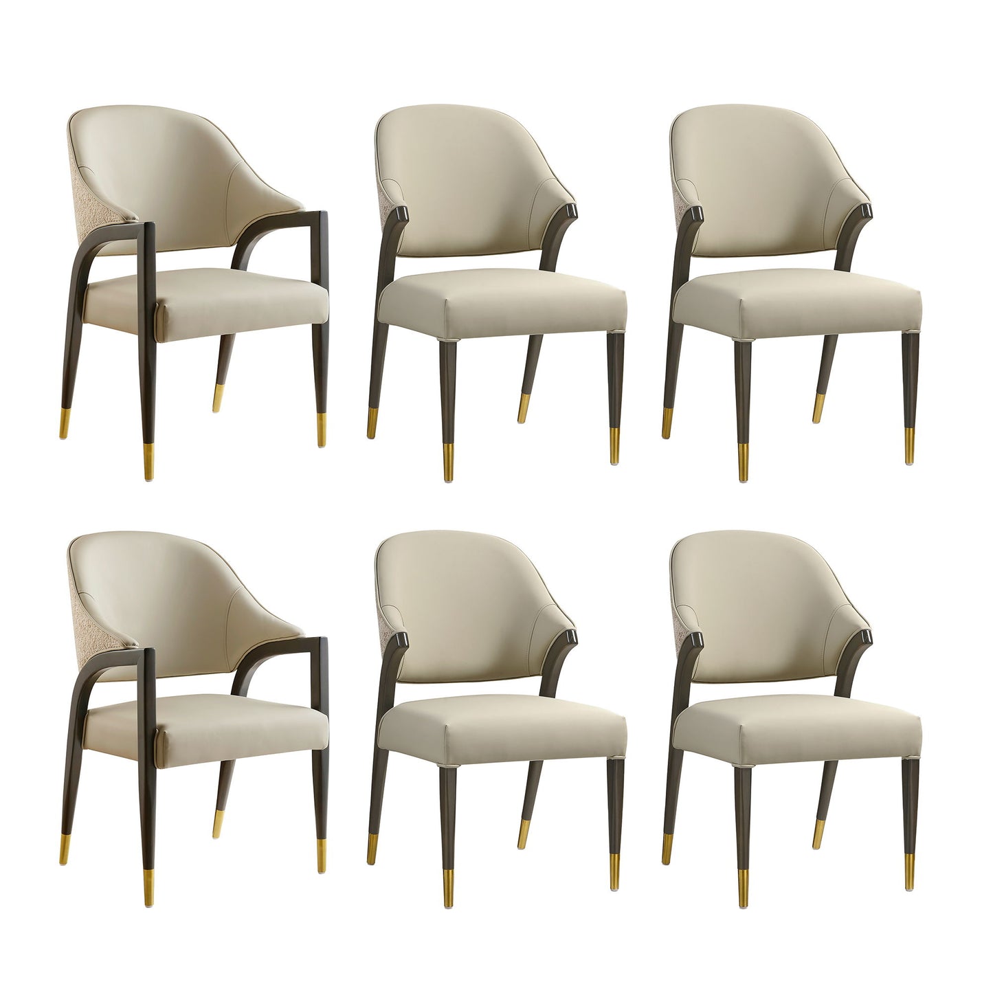 Manhattan Collette - Wood Upholstered Armchair