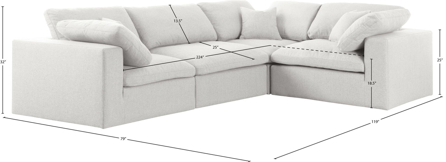 Serene - 4 Piece Modular Sectional