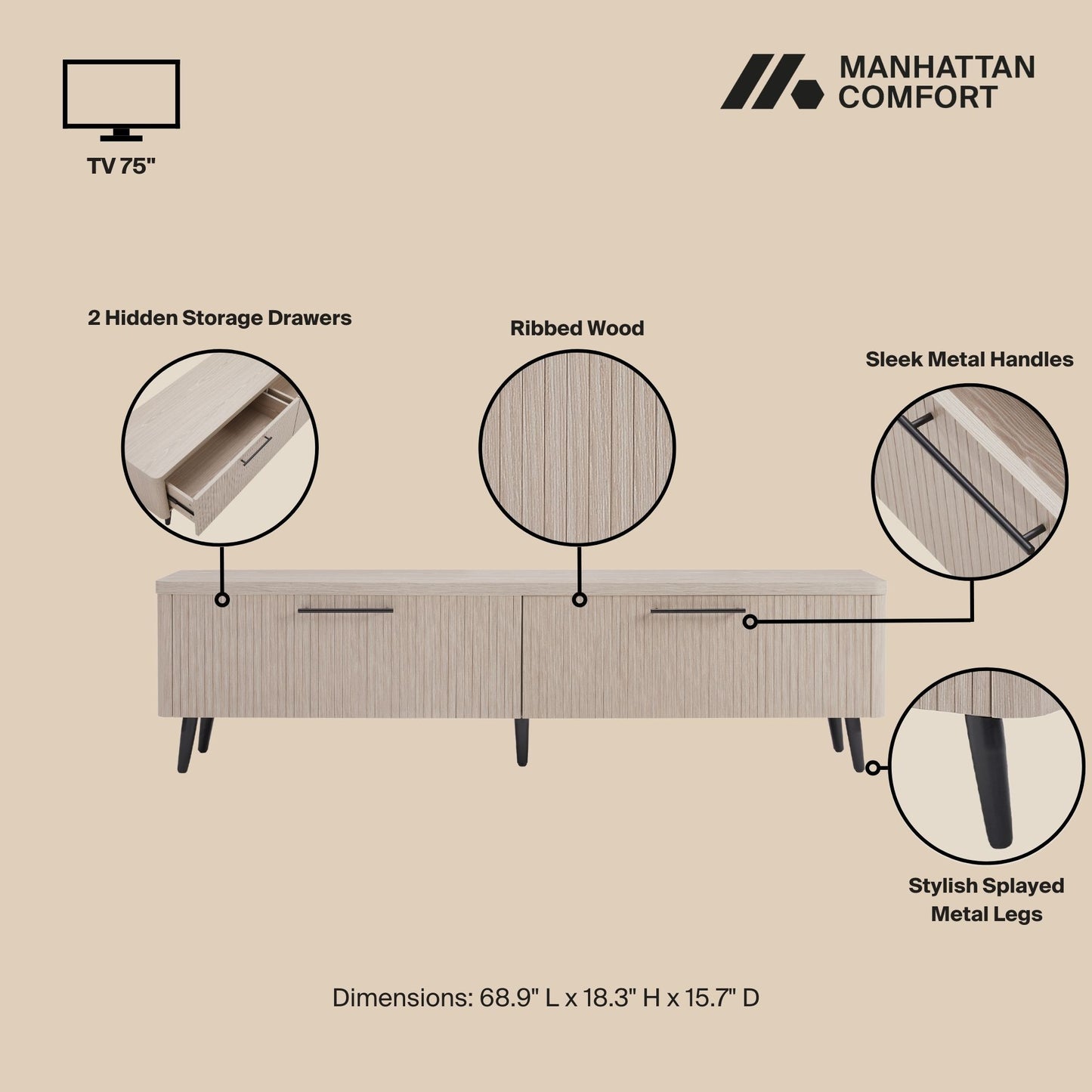 Manhattan Jodie - TV Stand