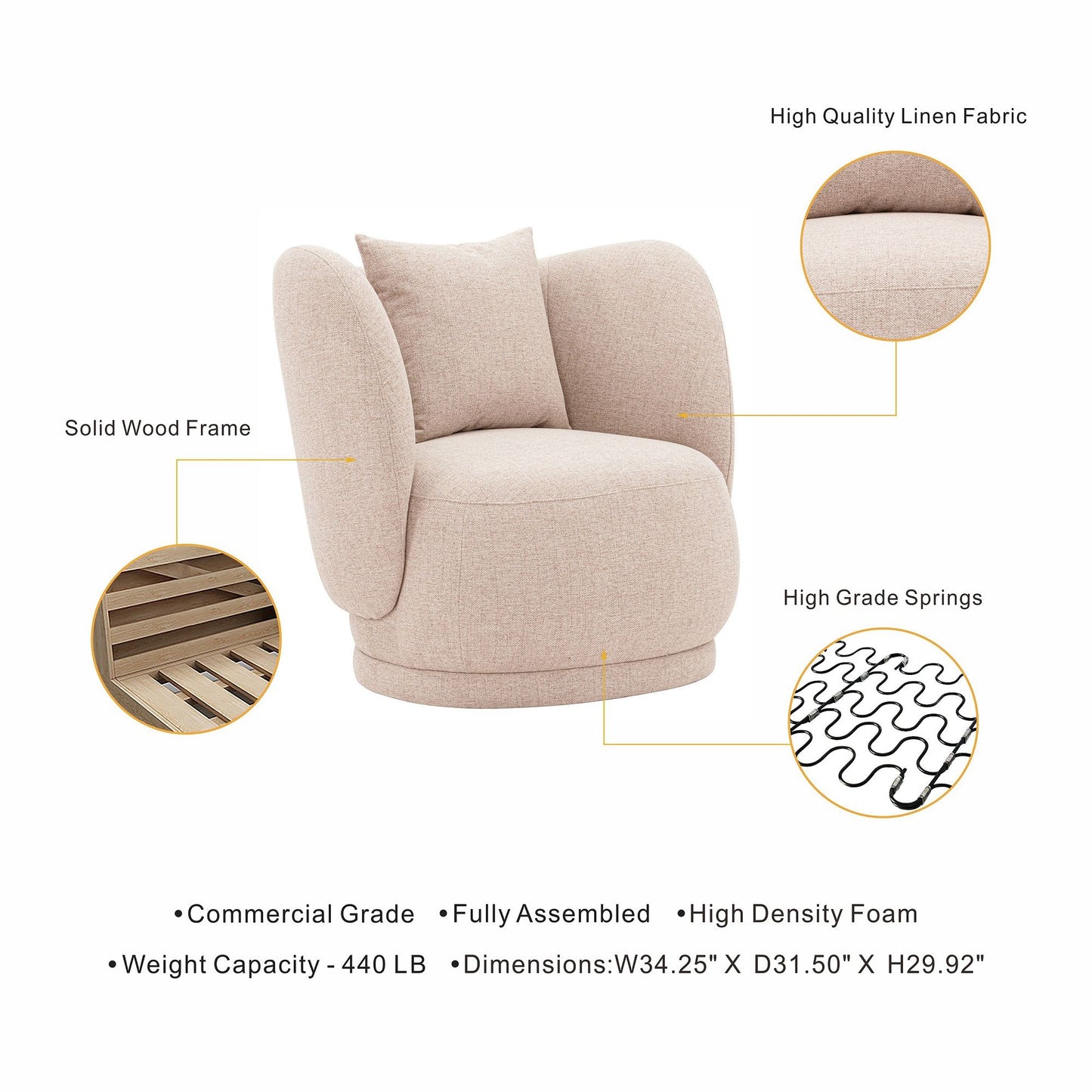 Manhattan Siri - Lounge Chair