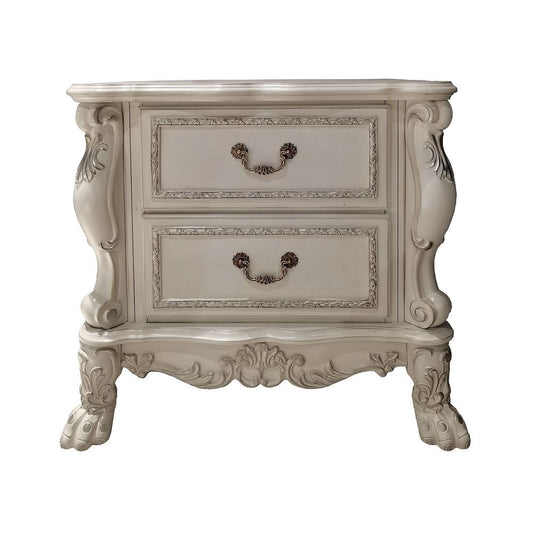 Dresden II - Nightstand - Bone White