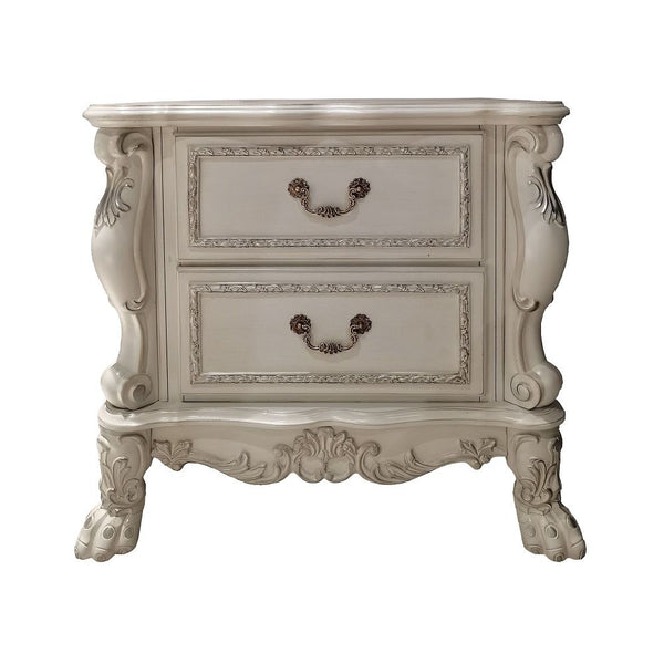 Dresden II - Nightstand - Bone White