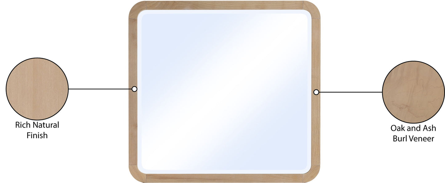 Giada - Solid Wood And Veneer Mirror