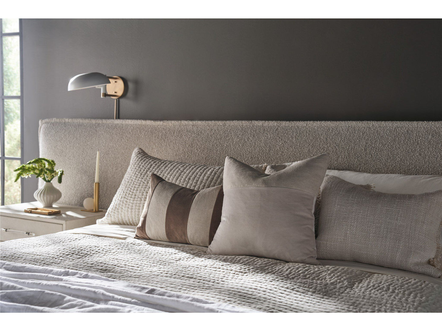 Modern - Lux King Wall Bed - Gray