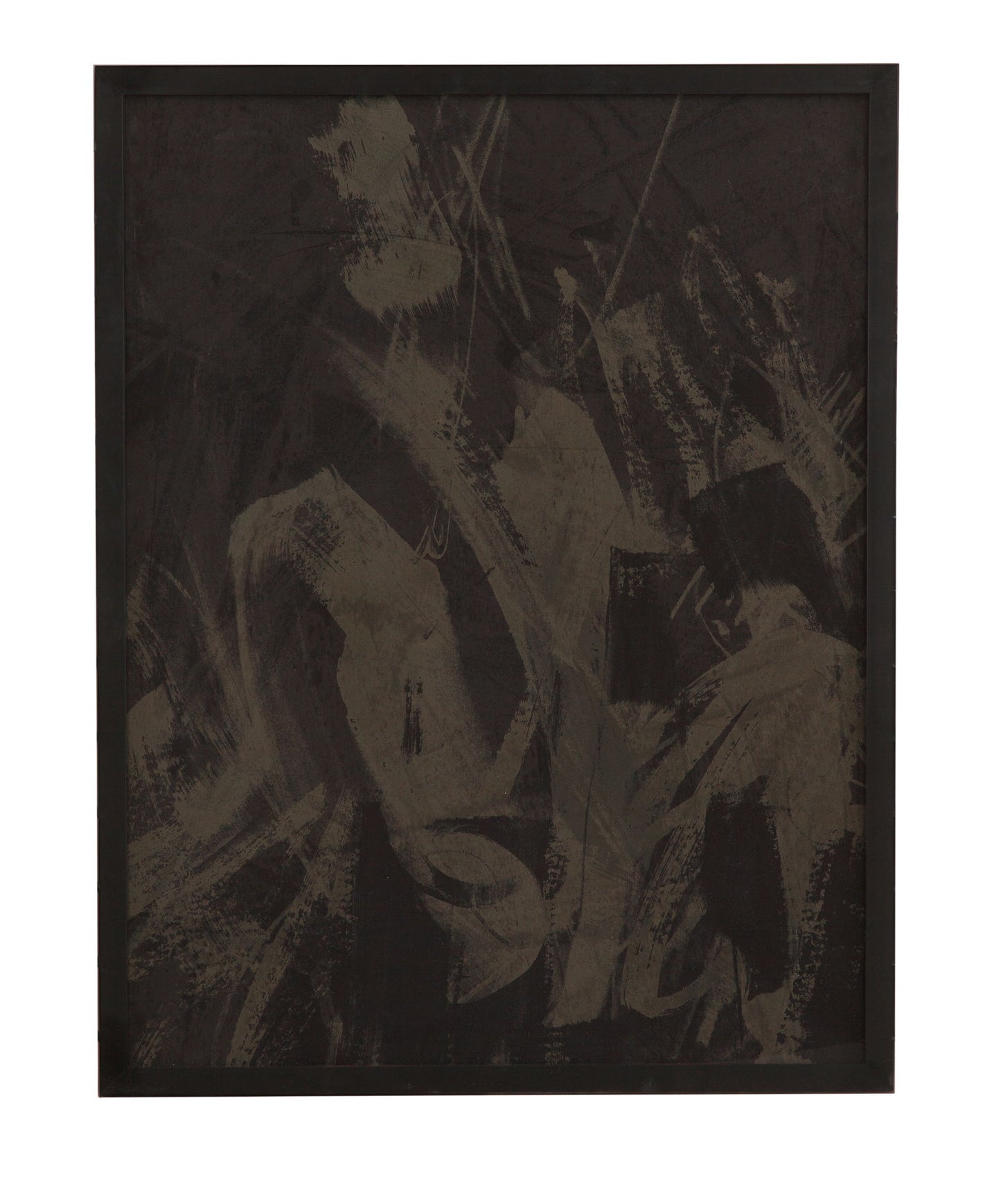 Rain Shadow I Framed Print - Dark Gray