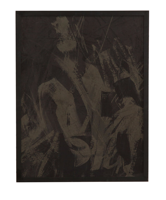 Rain Shadow I Framed Print - Dark Gray