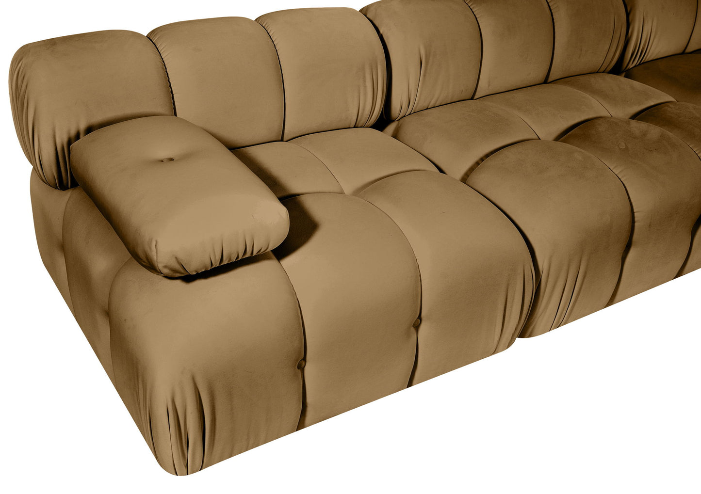 Orin - Velvet 4 Piece Modular Sofa