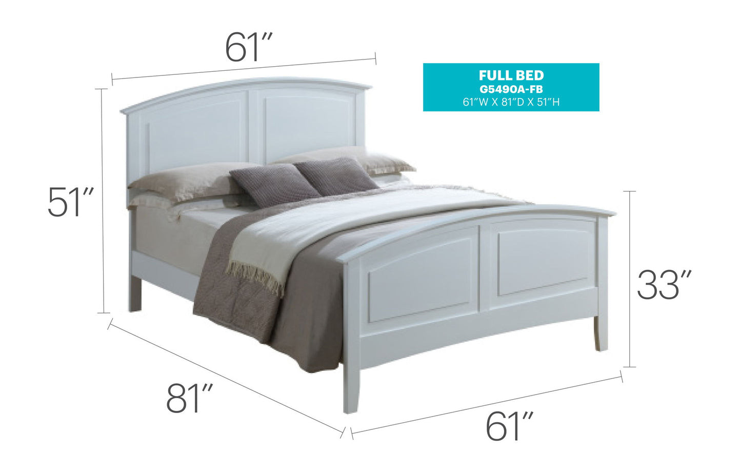 Glory Furniture - Hammond - Bed