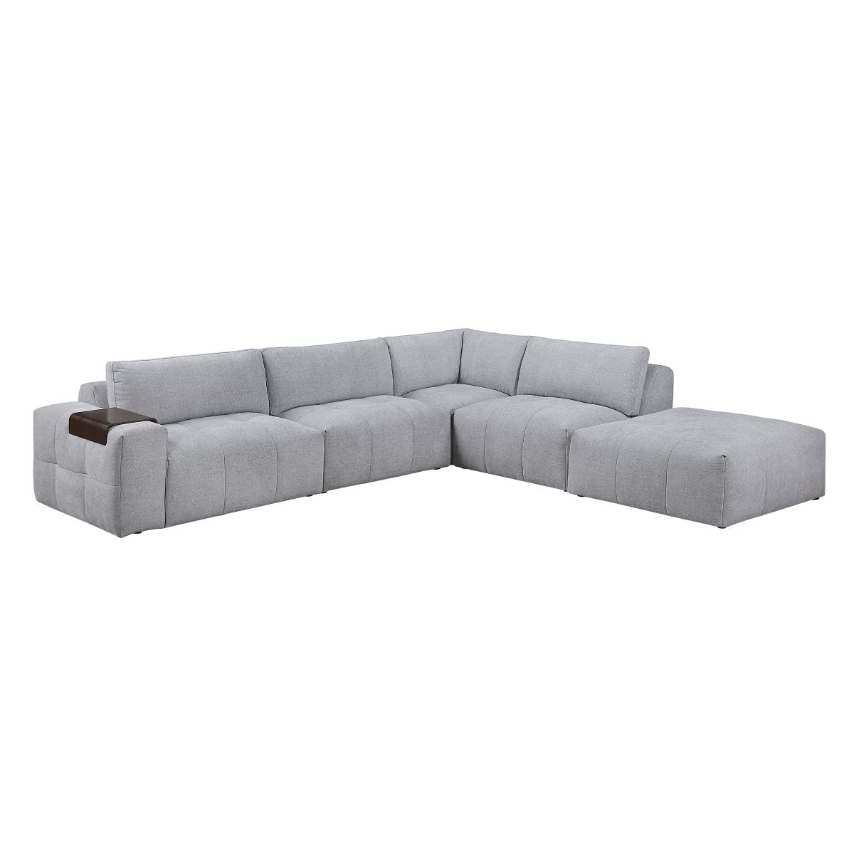 Tidal 5-Piece Modular Sectional with Ottoman