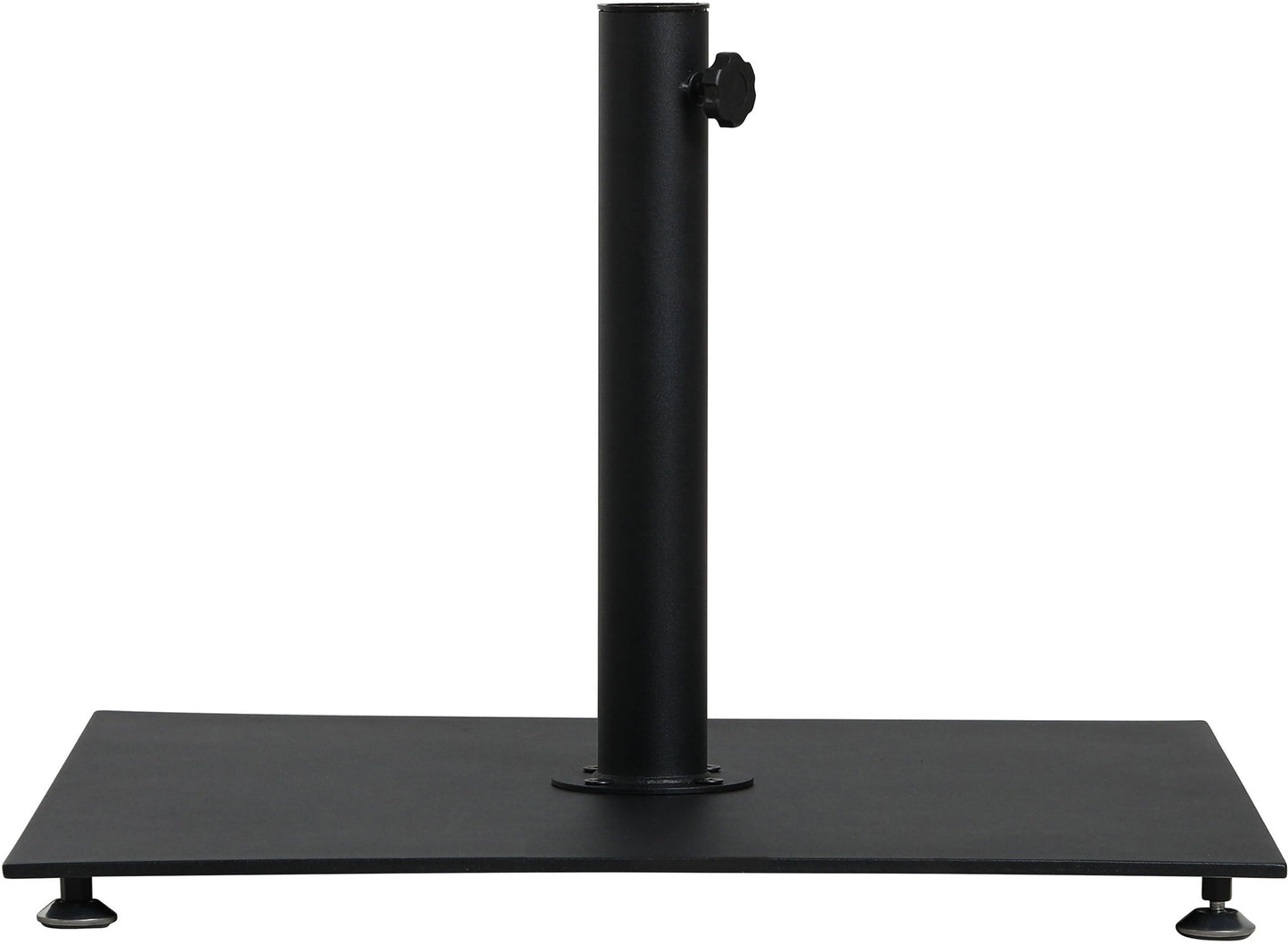 Fiji - Aluminum Patio Umbrella With Square Black Base