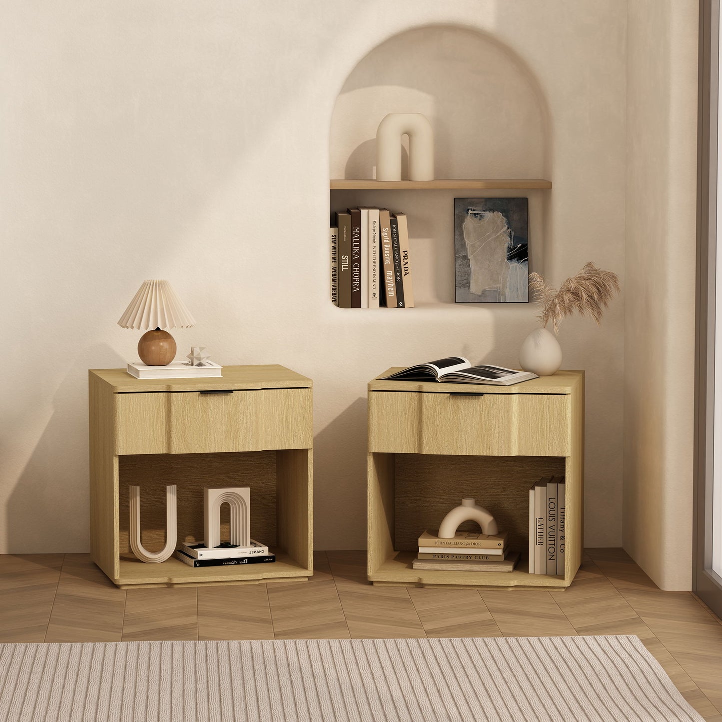 Manhattan Clive - 1-Drawer Accent Nightstand