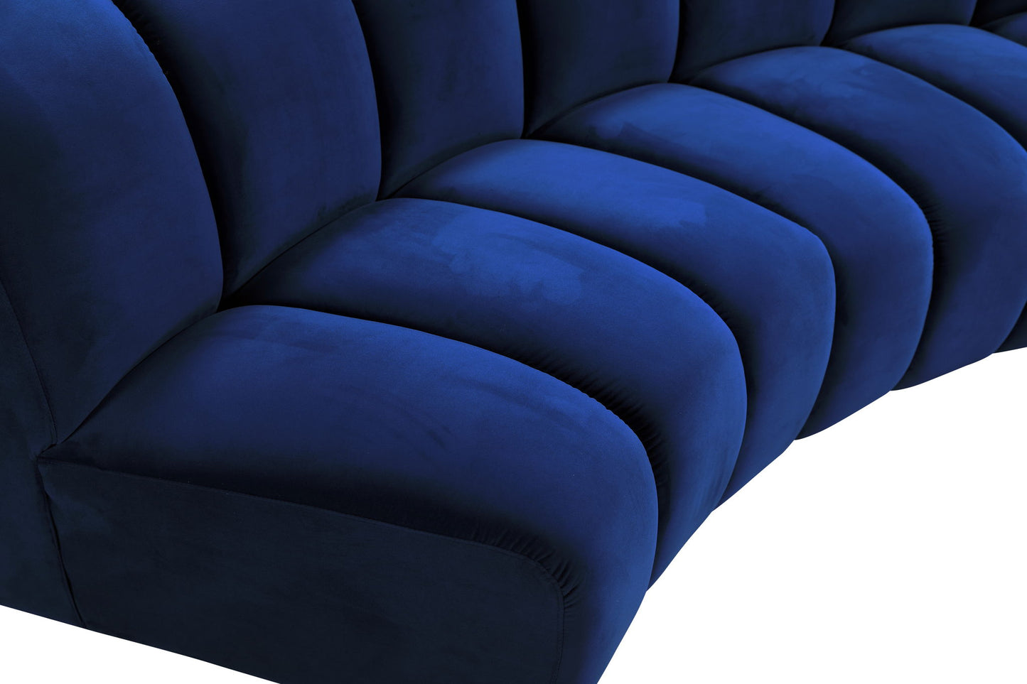 Infinity - 8 Piece Velvet Modular Sectional