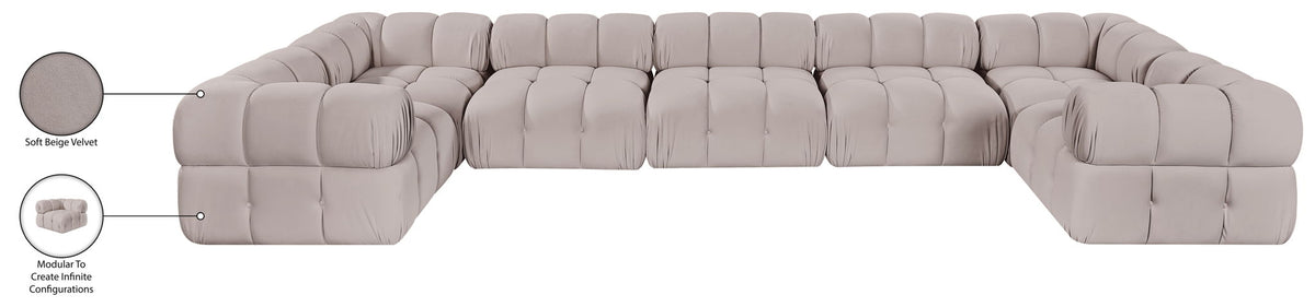 Orin - 7 Piece Modular Sectional (3 Modular Chairs, 4 Corner Chairs)