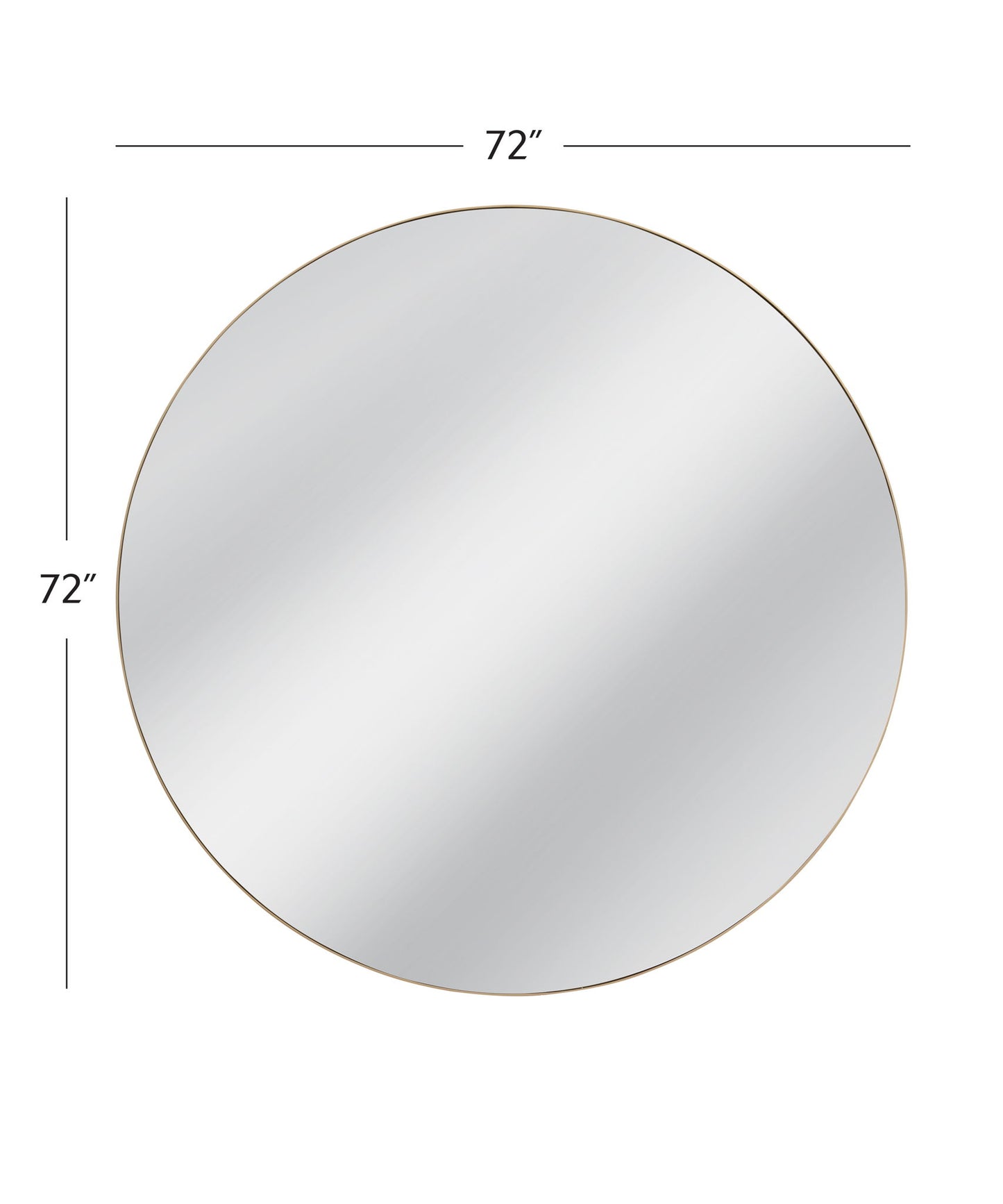 Eltham - Wall Mirror - Antique Gold