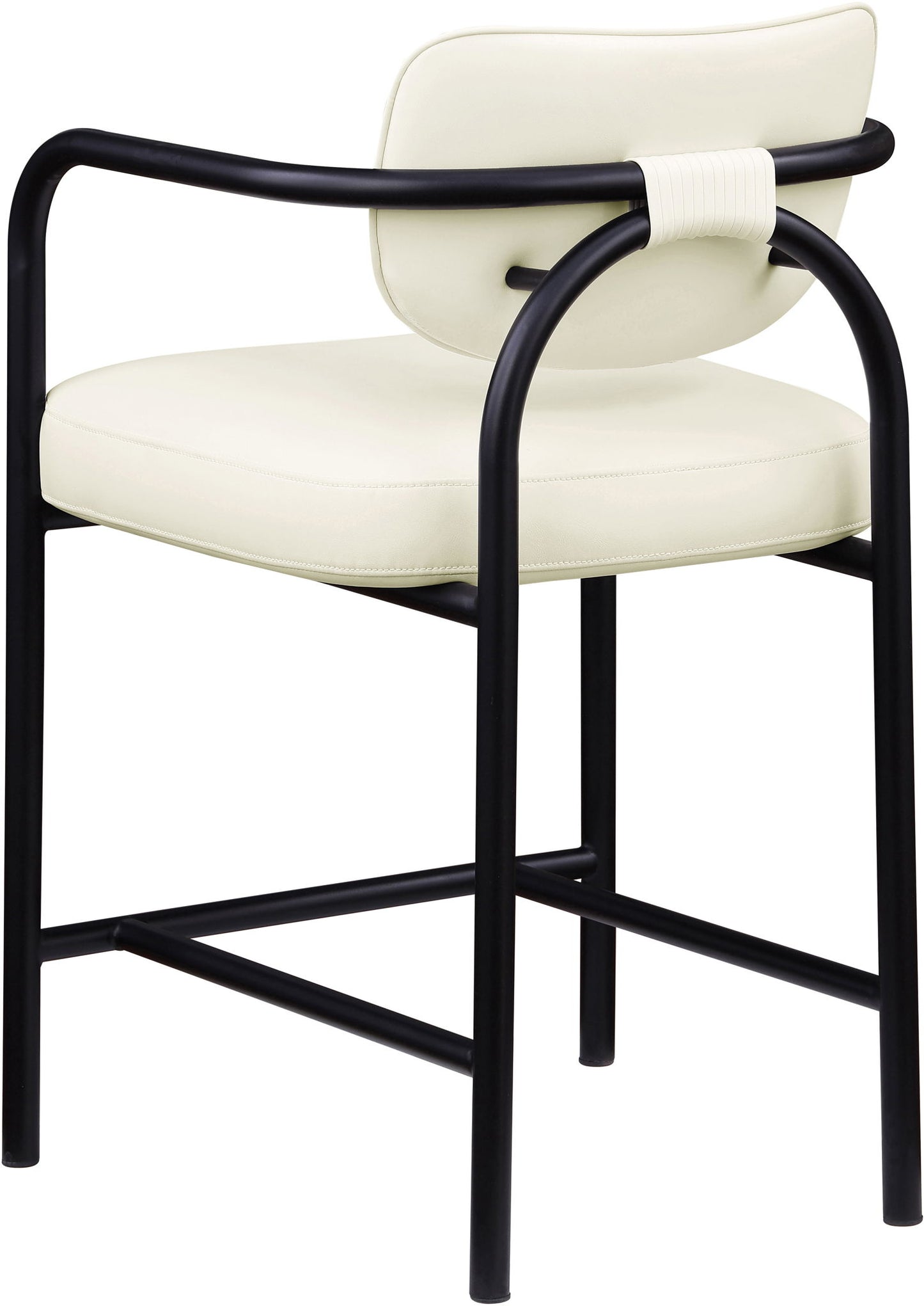 Serava - Vegan Leather Upholstered Bar Stool