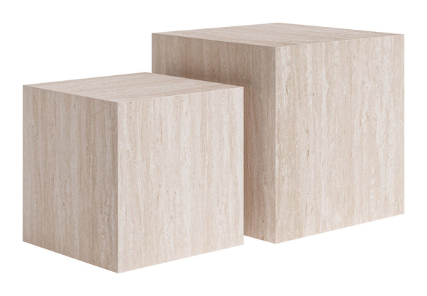 Cambro - Coffee Table Set - Stone Beige