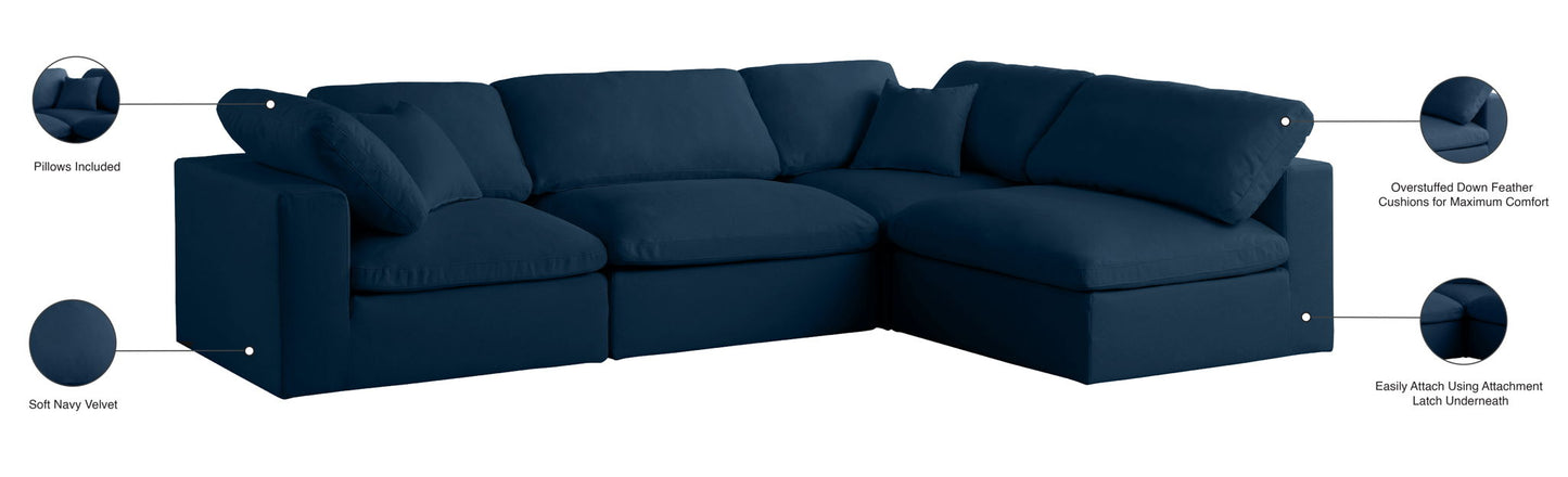 Plush - 4 Piece Modular Sectional