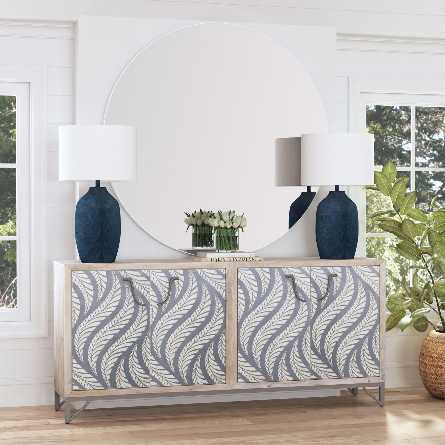 Leia - Server - White Wash Mango