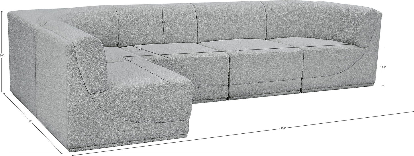 Ollie - 5 Piece Modular Sectional