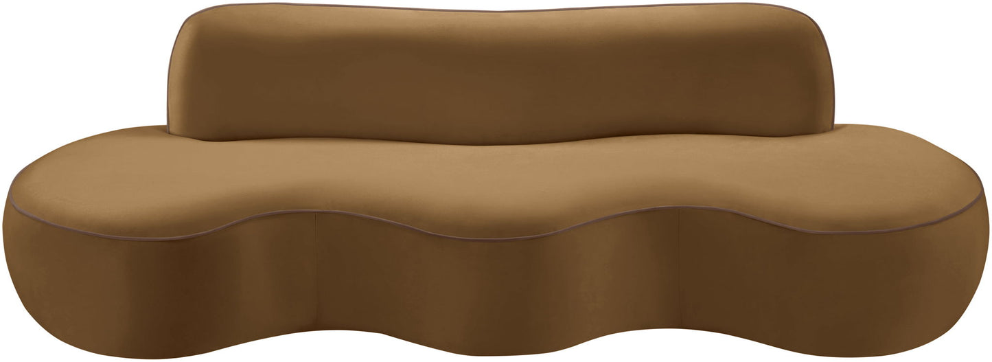 Swerve - Velvet 101" Upholstered Sofa