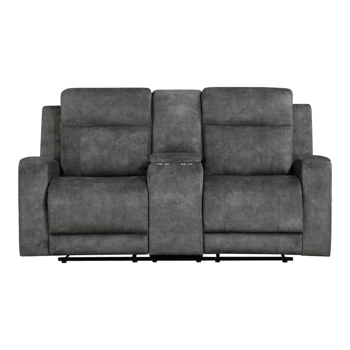 Muncie Double Reclining Love Seat with Center Console