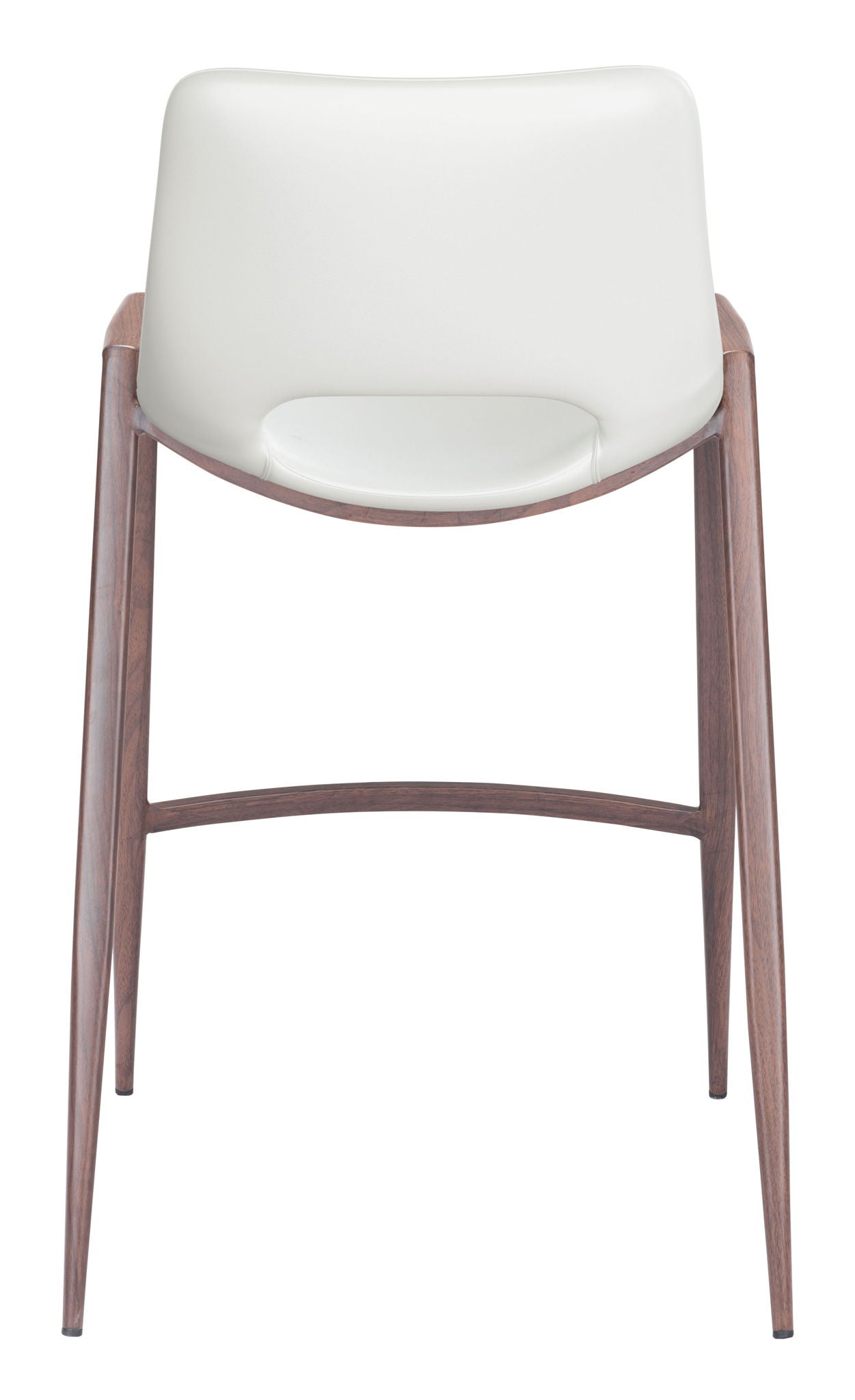 Desi - Counter Stool With Walnut Legs (Set of 2)