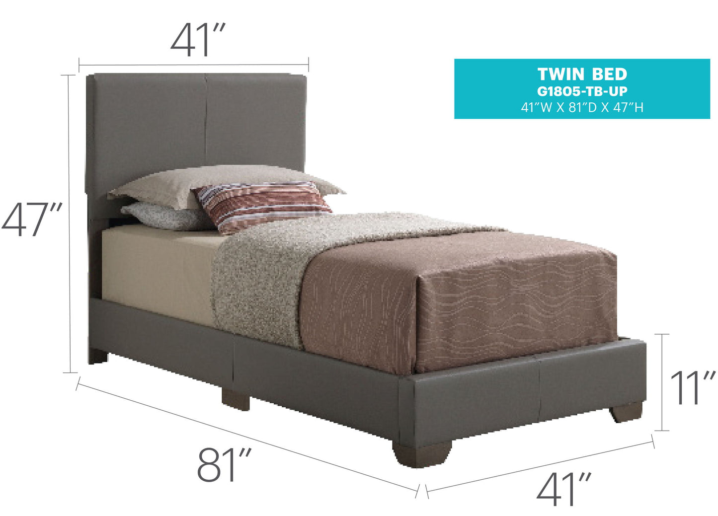 Glory Furniture - Aaron - Bed